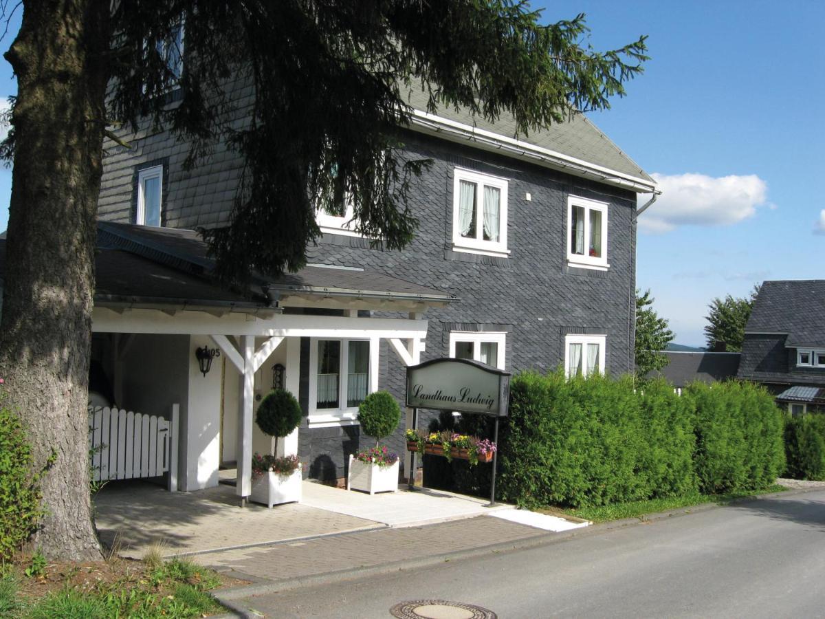 Ferienwohnung Waldblick Im Haus Ludwig Masserberg Eksteriør bilde